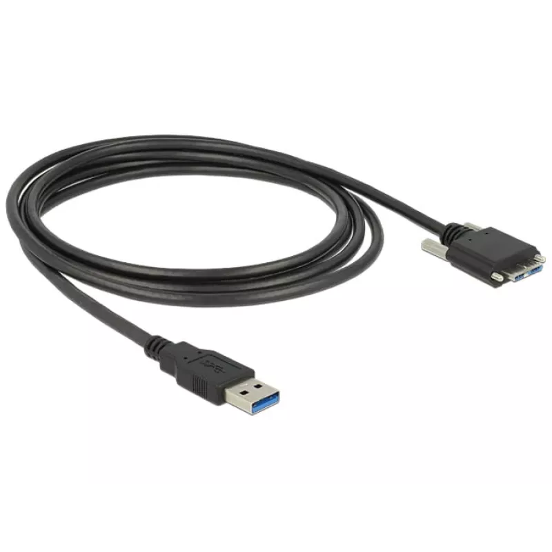 Cavo USB DeLOCK 83599 USB 3.2 Gen 1 3 m USB A Micro-USB B nero