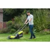 Ryobi OLM1833B Rasaerba a spinta a batteria nero, verde