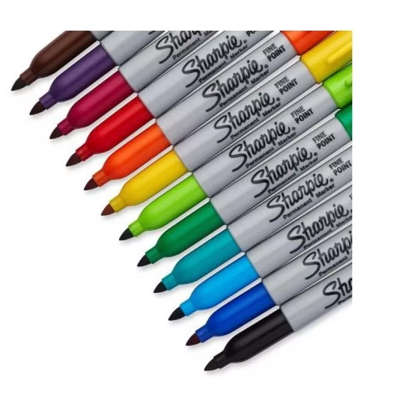 Pennarello a punta fine Sharpie 18 pezzi punta fine multicolore