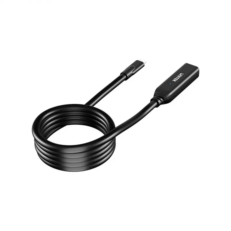 Cavo di prolunga Unitek U1335ABK01 USB-C connettore maschio a femmina, 10 Gbit/s, 5 m, nero