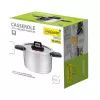 Pentola Maestro MR-3530-20 con manici pieghevoli 3,2 l
