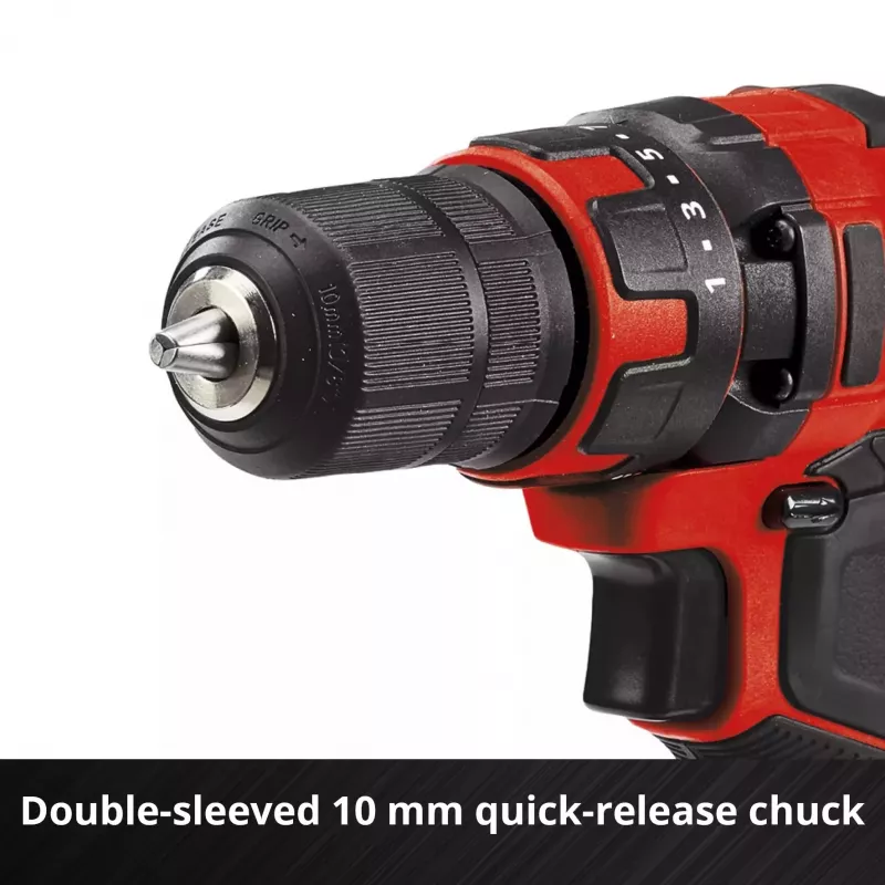 Trapano a pistola Einhell TC-CD 18/35 Li - Solo, 550 RPM, mandrino 1 cm