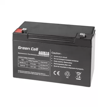 Batteria UPS sigillata al piombo-acido Green Cell AGM16