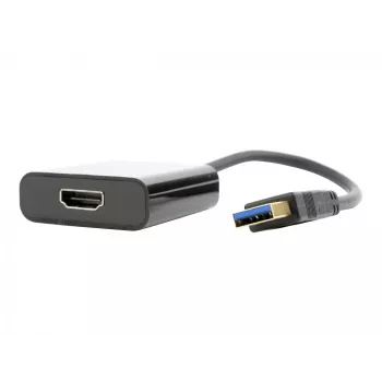 Adattatore grafico USB GEMBIRD A-USB3-HDMI-02, uscita HDMI, fino a 1920x1080, nero, 36 g