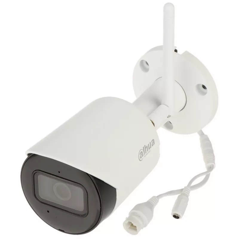 Telecamera IP DAHUA IPC-HFW1230DS-SAW-0280B bianco