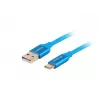Cavo USB-A a USB-C LANBERG CA-USBO-22CU-0005-BL, USB 2.0, 0,5 m, blu, connettore–connettore