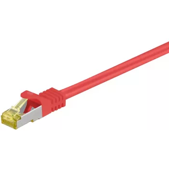 Cavo patch Goobay CAT 7 S/FTP PiMF 3 m rosso