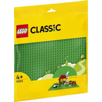 LEGO 11023 Classic Baseplate verde quadrata 32x32 stud costruzione prato base set piastra di costruzione ed esposizione singola