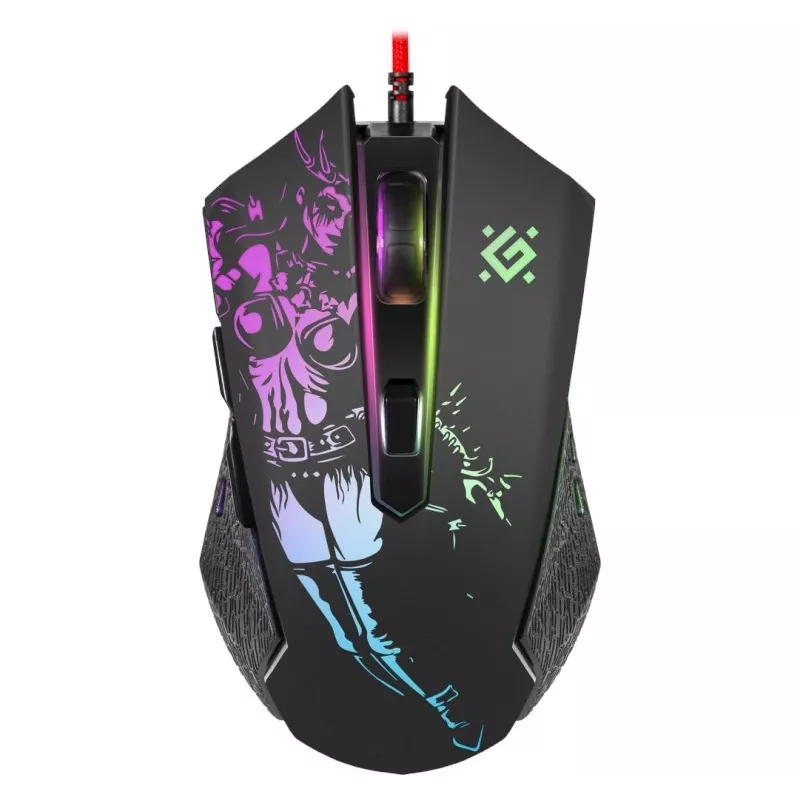 Mouse gaming ottico con filo DEFENDER GM-933 SIN'SISTER 7200dpi 6P RGB
