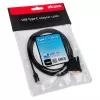 Akasa cavo adattatore da USB Type-C a DVI, nero (AK-CBCA10-18BK)