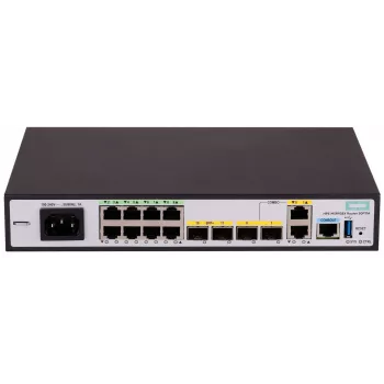 Hewlett Packard Enterprise HPE FlexNetwork MSR958X - router switch 8 porte - 1GbE - porte WAN: 6 - Wi-Fi - rack-mountable (S0P11A)