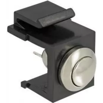Connettore per cavo keystone DeLOCK 86402 LED nero acciaio inox