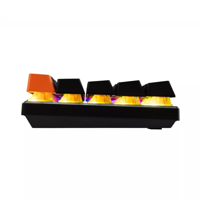 Tastiera meccanica Baracuda Dolphin nero layout US con Red Switches