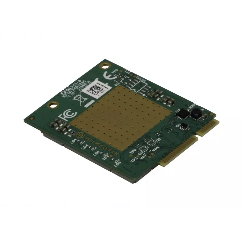 Mikrotik R11eL-FG621-EA interno con filo Mini PCI Express verde
