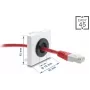 Passacavi DELOCK Easy 91072, passacavi rotondo da tavolo 16 mm diametro
