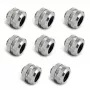 Connettore XSPC G1/4 per hardtube 14mm, cromato - 8 pezzi