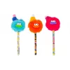 Penna cancellabile Colorino teste con cappelli