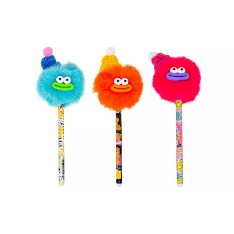 Penna cancellabile Colorino teste con cappelli