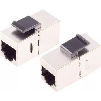 Modulo Keystone ShiverPeaks S/CONN 08-10010 piatto argento RJ-45 24 pz.