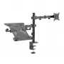 Supporto a parete per monitor SBOX LCD-LM01-2 per schermi 13–27 pollici, carico max. 12 kg, VESA 100x100