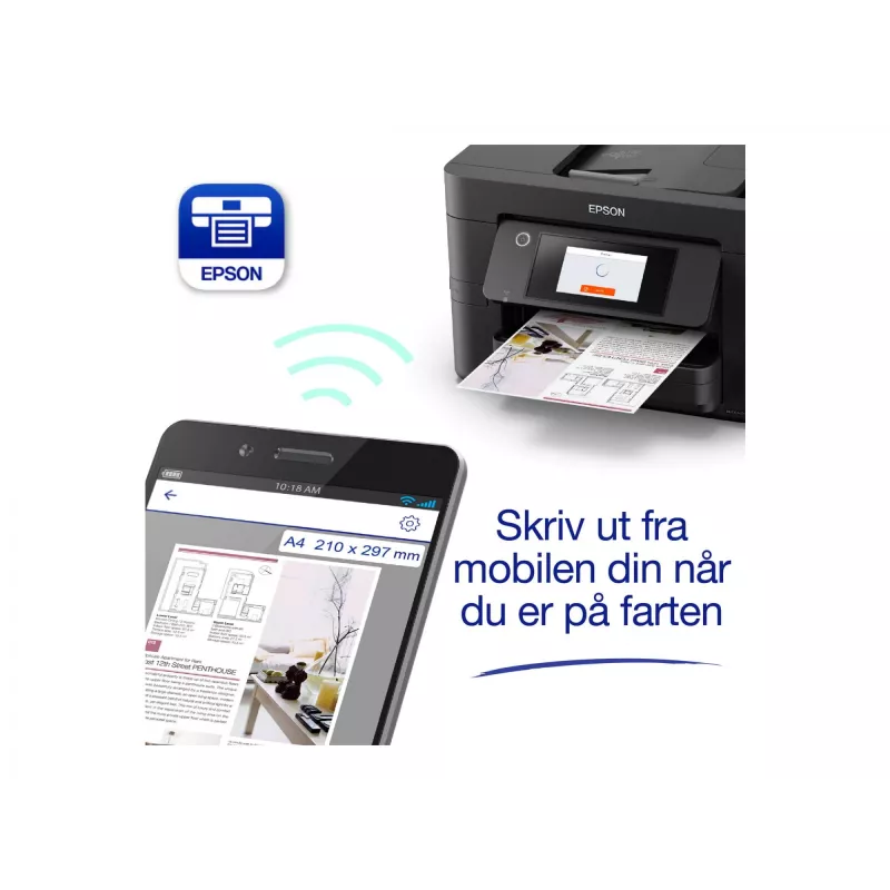 Epson WorkForce Pro WF-4825DWF getto d'inchiostro A4 4800 x 2400 DPI 25 ppm Wi-Fi