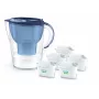 Caraffa filtrante BRITA Marella XL con 5 cartucce MAXTRA PRO, blu