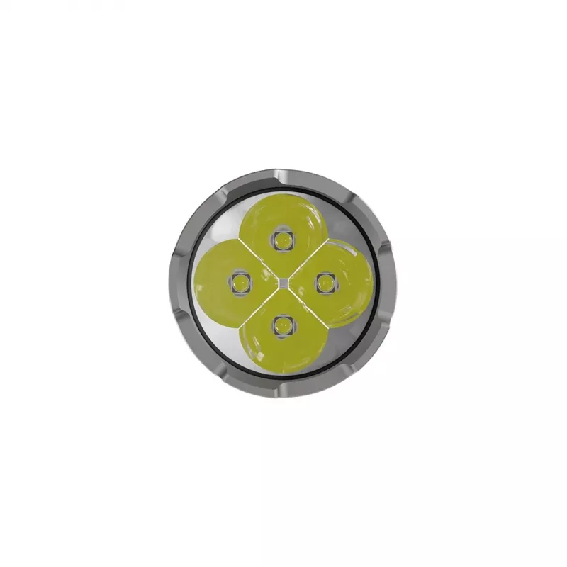 Torcia portatile Nitecore CI7 — 4 LED, 2500 lumen, 130 h di autonomia, 148,2 mm, 158 g, nera