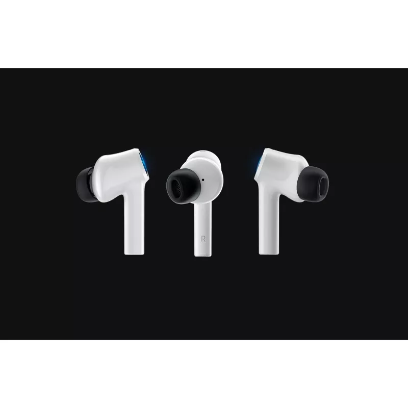 Cuffie Razer Hammerhead HyperSpeed wireless in-ear gaming Bluetooth bianco