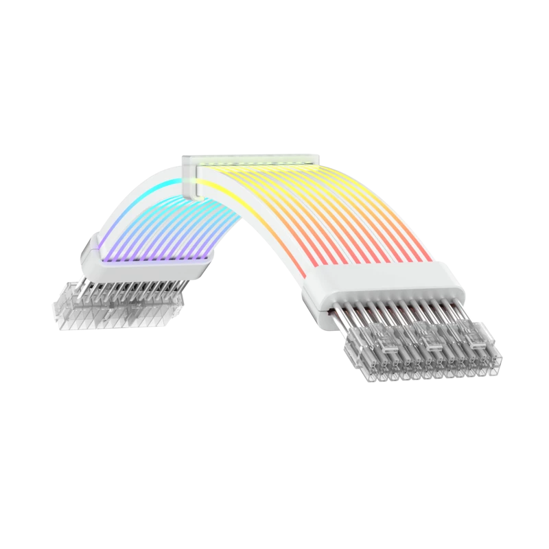 Gamemax cavo di prolunga PSU VGA 3x8PIN-W, bianco