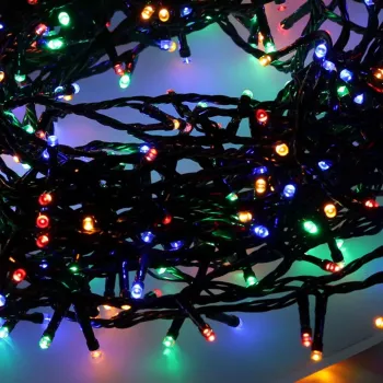 Catena luminosa LED Extralink 500 LED multicolore, 25 m, interno/esterno, modello EX.73318