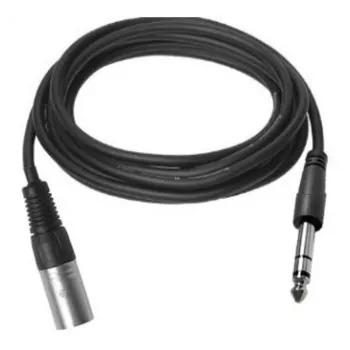 Vivolink PROAUDXLRJACKS0.5 cavo audio 0,5 m XLR 6,35 mm nero