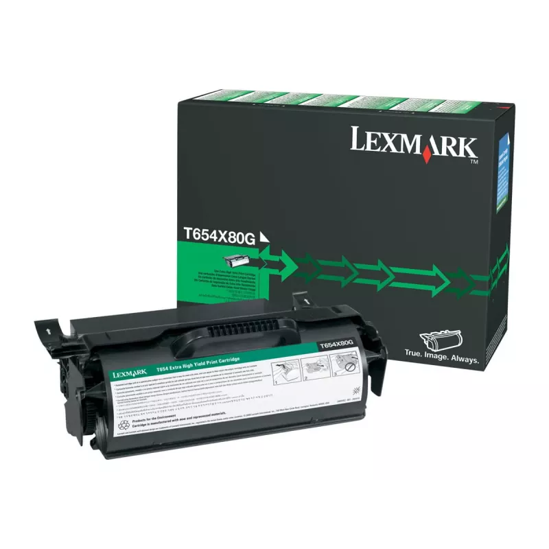 Cartuccia toner Lexmark T654X80G 36K PGS nero