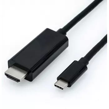 Cavo adattatore video USB Type-C HDMI nero ROLINE 11.04.5840 1 m