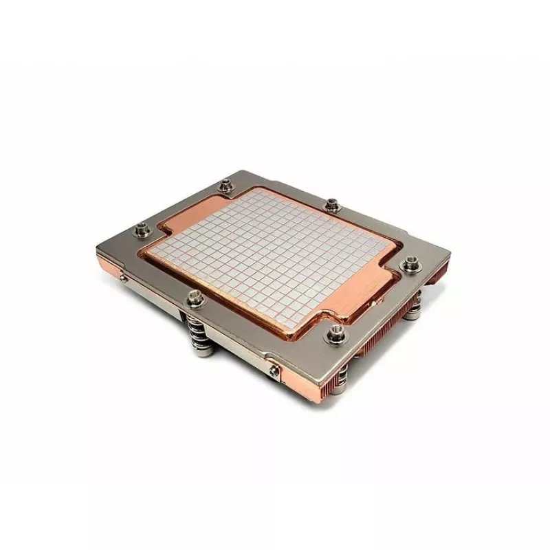 Dynatron - dissipatore ad aria per processore - (per: socket SP5) - alette in rame + camera a vapore - 80 mm - 1U (A 2748)