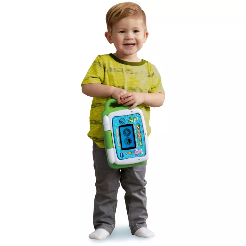 VTech computer didattico portatile touch 2 in 1, verde/blu