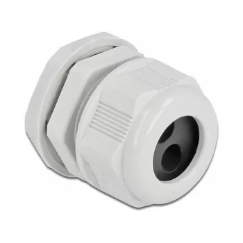 Pressacavo DeLOCK 60372 grigio plastica 2 pz.