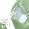 Brita Style eco caraffa filtrante per acqua, blu ghiacciaio