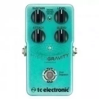 Pedale compressore TC Electronic HyperGravity Compressor True Bypass design compatto