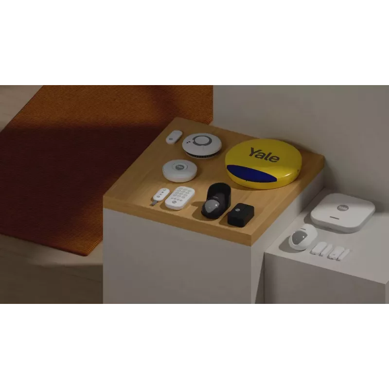 Yale AL-SK1-1A-EU sistema di allarme di sicurezza Wi-Fi bianco