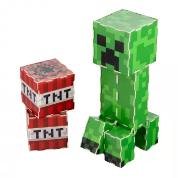 Kit di costruzione Paladone Minecraft Creeper – set figura Creeper da costruire