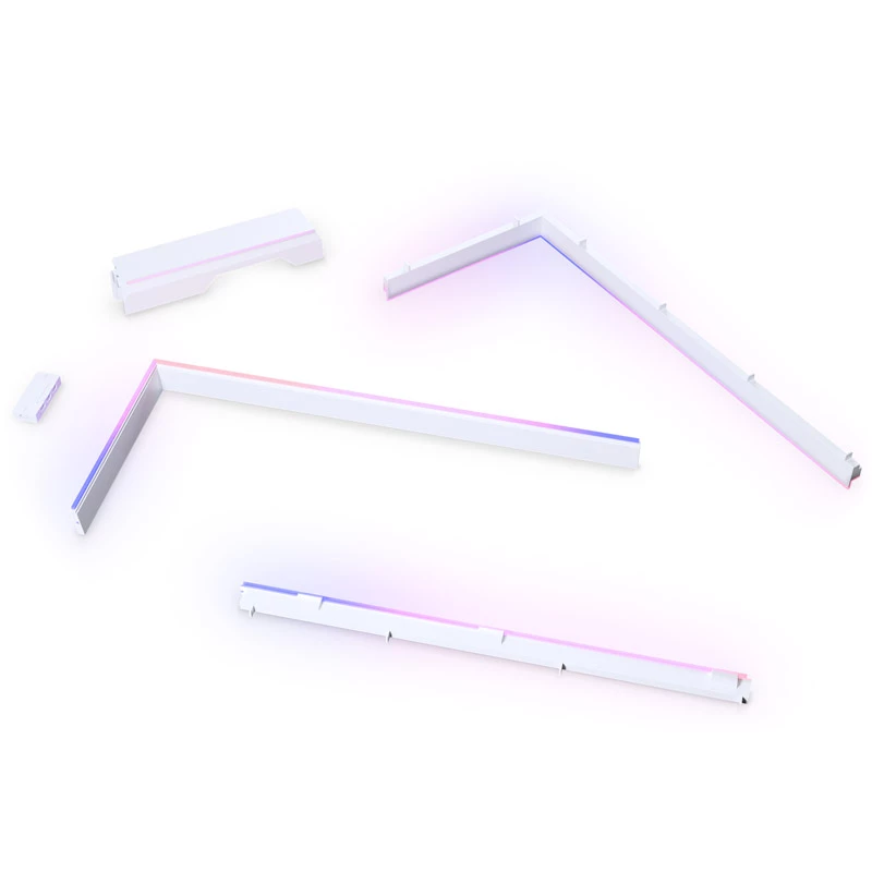 Phanteks NV5 Premium DRGB kit di illuminazione ARGB con power hub e copertura scheda madre, bianco