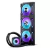 Phanteks Glacier One 360D30 X2 DRGB Raffreddatore a liquido AIO, 360 mm, Nero