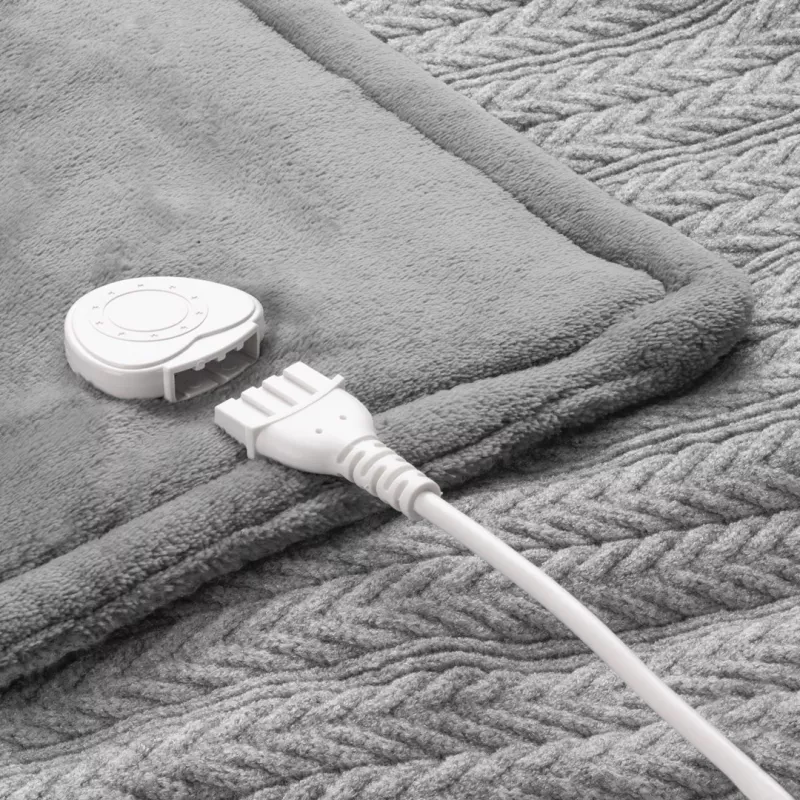 Medisana HB 680 coperta elettrica riscaldante, 120 W, plush grigio