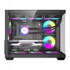 Case per computer DarkFlash B275 PRO (nero) con 6 ventole preinstallate