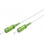 Goobay 59598 cavo in fibra ottica 10 m SC/APC FTTH OS2 bianco (59598)