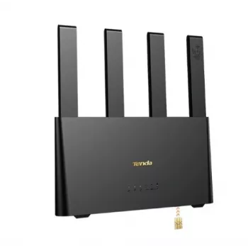Router TENDA 4G08 4G LTE Wi‑Fi dual band 2,4/5 GHz, 4 antenne integrate, 2 porte LAN, fino a 867/300 Mbit/s
