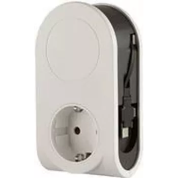 Adattatore per spina di alimentazione REV 0020840103 nero bianco