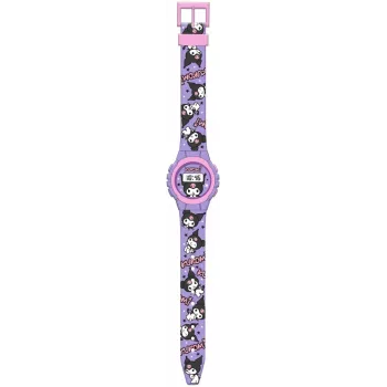 Orologio da polso Kids Euroswan Kuromi modello KU00002 per bambini, display analogico, movimento al quarzo