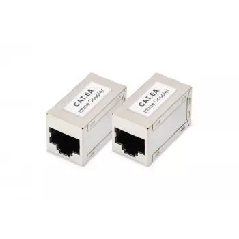 Digitus giunti modulari CAT 6A schermati 2 pezzi RJ-45 contatti dorati