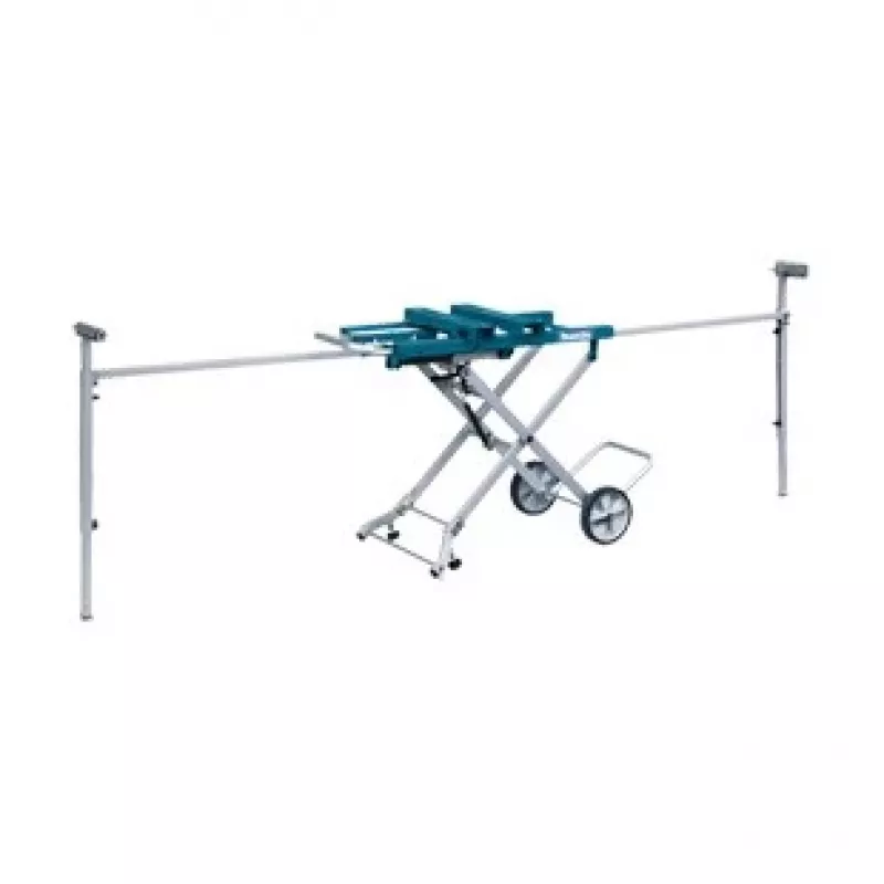 Makita WST05 Supporto per troncatrici e seghe a mitra 4 gambe blu, grigio